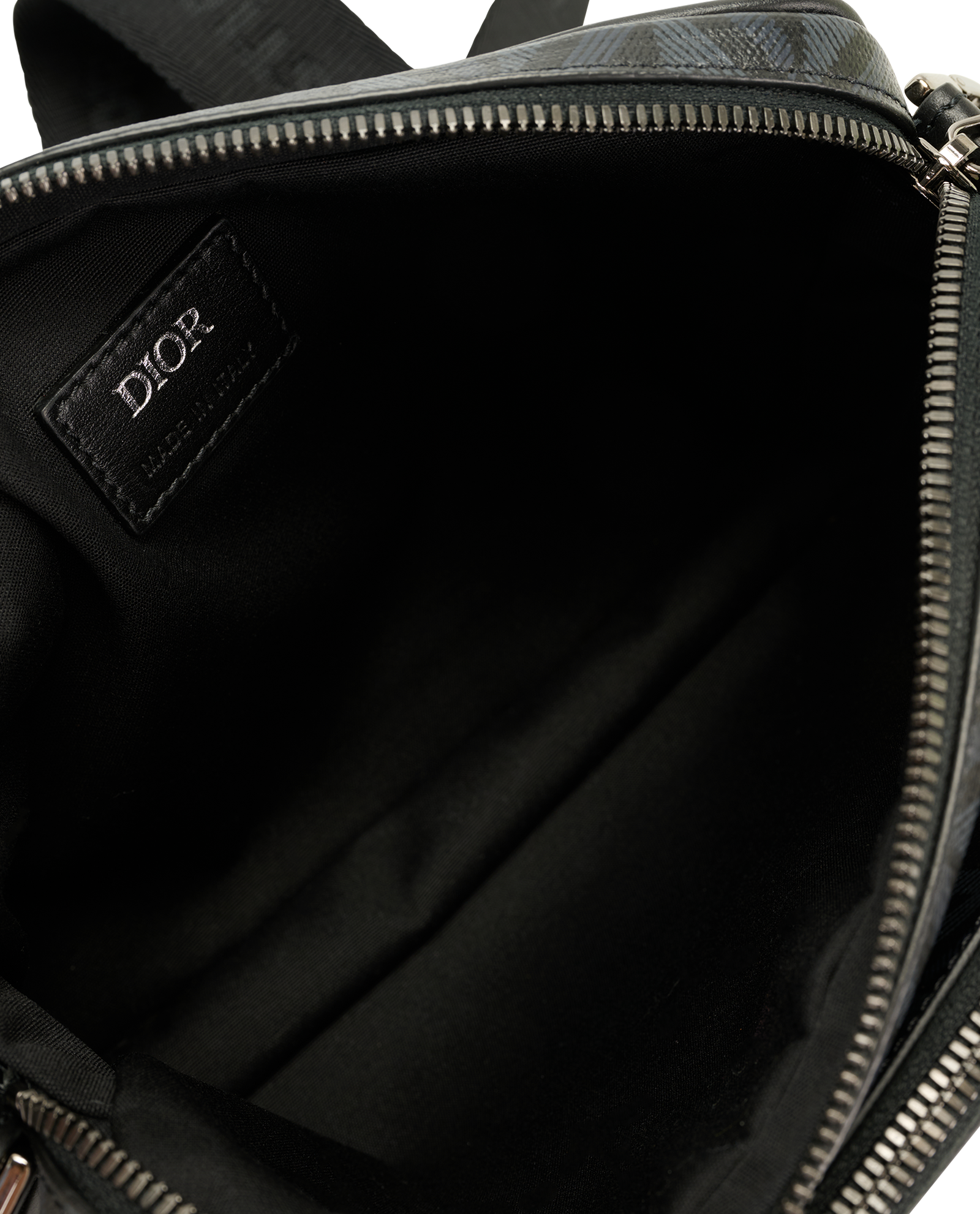 Saddle Triple Pouch, &pound;1,600, Handbags, Black, Canvas, Other view